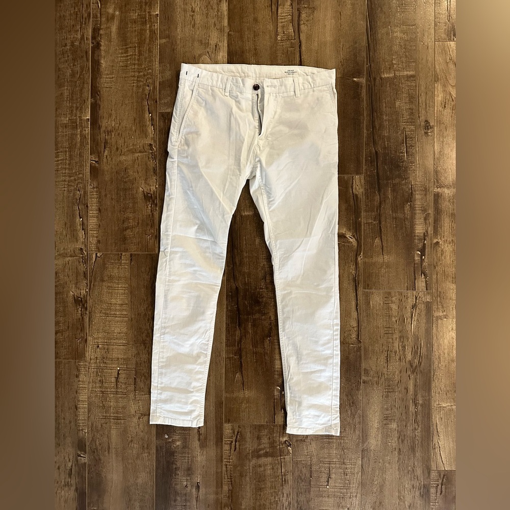 Zara Mens White Pant
